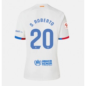 Barcelona Sergi Roberto #20 Udebanetrøje Dame 2023-24 Kort ærmer